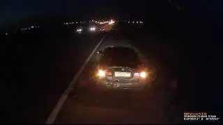 Подстава на дороге.Жесть!!!