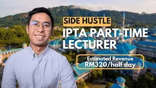 Aku mengajar part time di IPTA selama 4 tahun lebih. Berapa aku dapat?