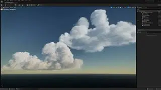 Volumetric Clouds from EmberGen in Unreal Engine 5 (UE5)