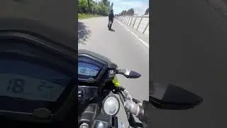 Стант на заднем колесе #нарушение #стант