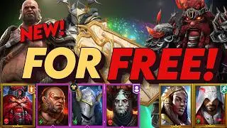 INSANE NEW PROMO! STAG KNIGHT & FAHRAKIN THE FAT FOR FREE! RAID: Shadow Legends