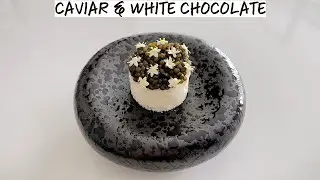 MICHELIN STAR Caviar & White Chocolate Amuse Bouche (Canape) - Easy Fine Dining Recipe