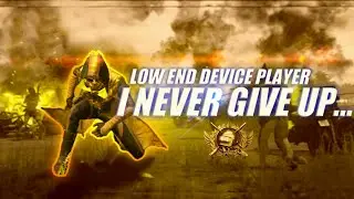 LOW END DEVICE PUBG PLAYER | I NEVER GIVE UP | SEASON 14 CONQUEROR RUSHING POSSIBLE ?