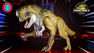 🟢 Review DISTORTUS REX Jurassic World REBIRTH 🦖 (Rumble N' Rampage MATTEL)