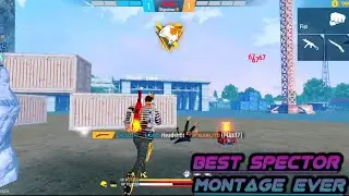 BEST SPECTOR MONTAGE EVER |  SPEED + ACCURATE HEAD | ONLY RED || @DEMONL_LORD_OFFICIAL  ||