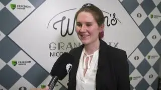 Interview with Polina Shuvalova | FIDE Women's Grand Prix in Nicosia | Round 11
