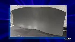CMS range of technologies: the machining of an antenna reflector
