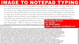 png image to notepad conversion