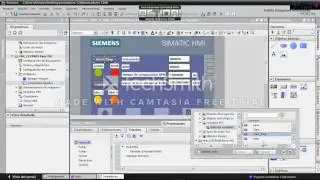 Medidor de velocidad con encoder y HMI en TIA PORTAL V13