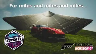Making a 400MPH jump in Forza!! | Forza Horizon 4 Super 7