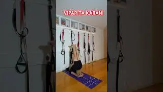 ENERGY TO YOUR CHAKRAS.  VIPARITA KARANI