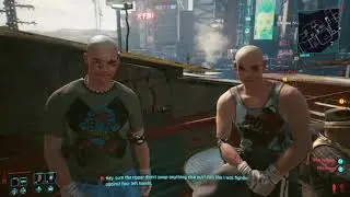 CyberPunk 2077 - Twin Fight With Titanium Bone Upgrade
