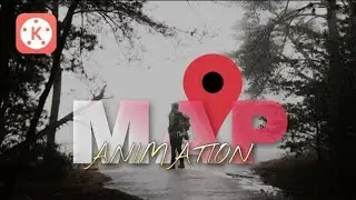 How To Create Animated Travel MAP In Kinemaster || Map Animation Tutorial