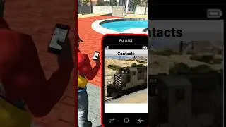 New Train 🚂 in Indian Bike Driveng 3d New 🚆 #trending #gta #gaming