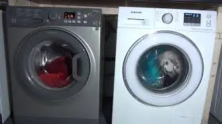 Wash race No.101 : Hotpoint vs Samsung - Baby cycle