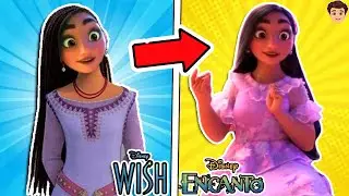 Personajes que DISNEY RECICLÓ y NO TE DISTE CUENTA 😦 Wish