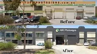 Restoring and Repainting the ABC Photo Signs Building: Complete Exterior Refresh | Factory Painting