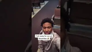 Y’all ready for No Nut November🥜