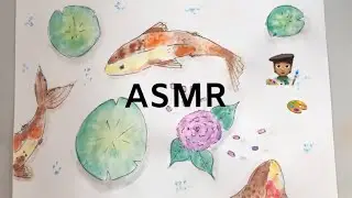 ASMR - painting (no talking)🧑🏽‍🎨🎨