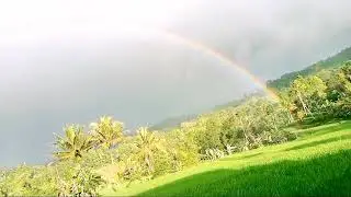 pelangi Sabtu pagi di Cimanggu 9 July 2022/9 julhijjah 1443 H