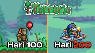 200 Hari Bertahan Hidup Di Terraria