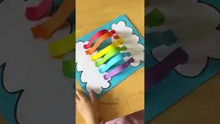 3D Rainbow Colour Matching Craft