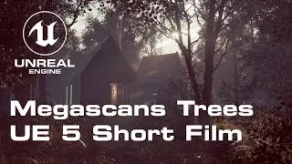 Twins in The Woods - UE 5 Megascans Trees Short Film