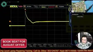 Why DSO is important for chiplevel motherboard repairing ? | Signal Exponential fall down testing