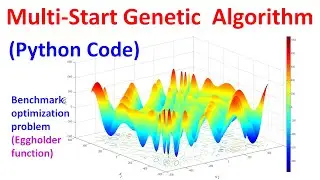 Python Code of Multi-Start Genetic Algorithm
