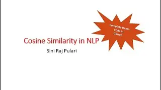 NLP - Cosine Similarity in Textual Data -Python Demo using different methods - NLTK , Sklearn etc.