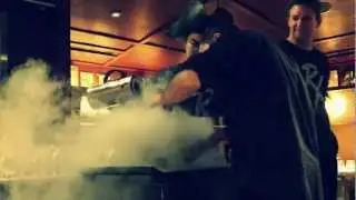 Liquid nitrogen cocktail