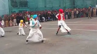 Bhangra dance on the occasion of republic day celebration