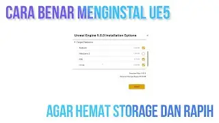 Tips for installing Unreal Engine 5 so it doesn't fill up your hard disk!