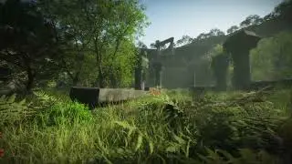3d environment of a temple