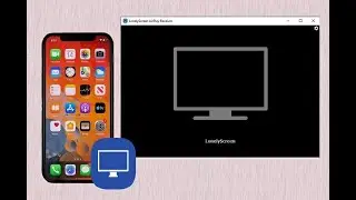 Free iPhone airplay to PC / Cast iPhone screen to Desktop using LonelyScreen