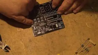 MSP430 Nixie Tube Clock kit #2 build