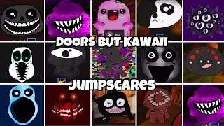[ROBLOX]Doors But Kawaii All Jumpscares *Greed* 