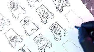Character Development | DIY Figure Making (ALSO NO MUSIC)