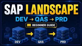 SAP Landscape Explained | DEV, QAS & PRD for Beginners