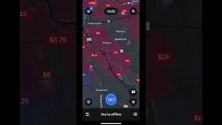 Uber Surge is Poppin‼️#uber #rideshare #lyft #ubereats #uberdriver