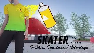 Putting on a clean tee! - Skater XL Timelapse/ Gameplay Montage