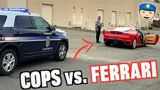 POLICE Pulled Me Over In My Loud Ferrari! (First Time Ever)