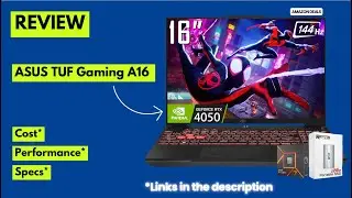 🔥 ASUS TUF Gaming A16 (2025) Review | Ryzen 7 7445HS + RTX 4050 = Ultimate Gaming Power! 💻⚡