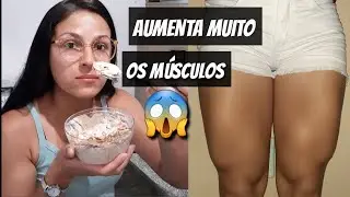 PRÉ TREINO PARA GANHAR MASSA MUSCULAR