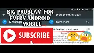 How to fix Screen overlay detected in android | draw over other app issu