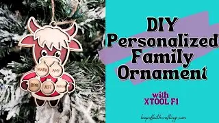 Laser DIY Personalized Family Ornament