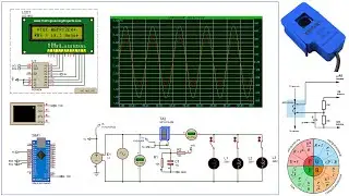 🔥PROTEUS 8 - SCT-013-030 Current Sensor/MDF Modeling⭐