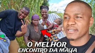 MAYA CONHECEU SUA AVÓ que vive no interior de Moçambique