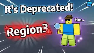 Region3 Is Deprecated.. What Do You Use? | Roblox Studio