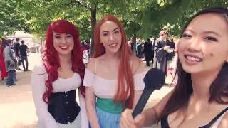 MCM Comic Con London cosplayers talk about their costumes